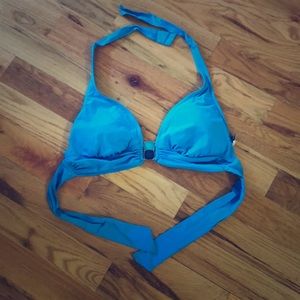Blue Bikini Top